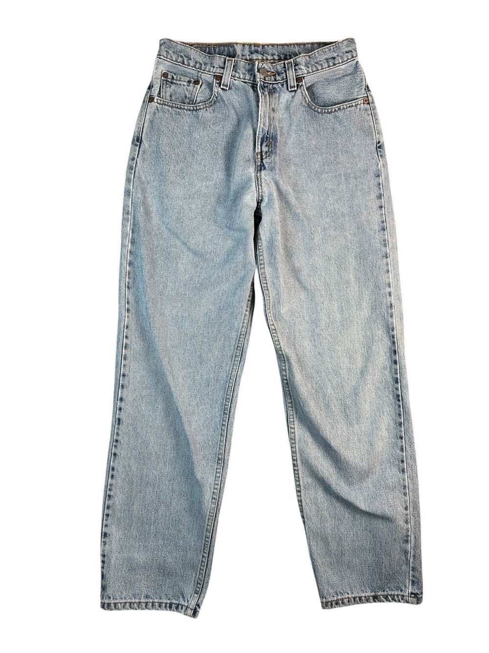 Vintage 90s Levis 560 Women's Loose Fit Straight Leg Jeans Size 9 Mom Skater